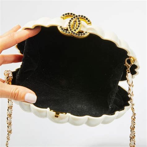 chanel seashell purse|chanel seashell bag sale.